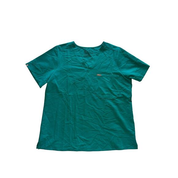 Figs Catarina One-Pocket Scrub Top TEAL XXL - Picture 1 of 5